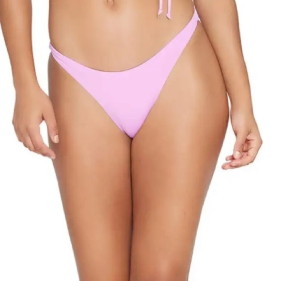 L*SPACE SET Freddie Bikini Top In Indigo Rosebud and Camacho bottom cla Rosebud - Picture 6 of 14